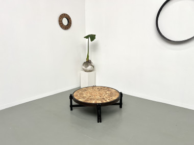 Table basse "Les Herbiers" par Roger Capron, vue 15