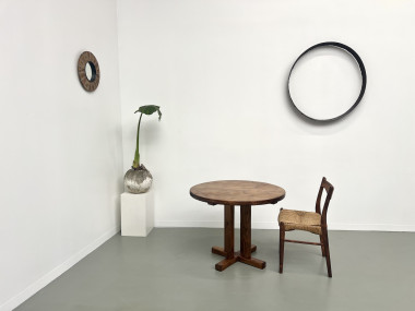 Table en pin ronde "occasionnelle" Les Arcs, vue 16