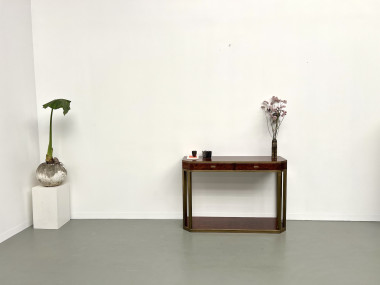 Console laquée Jean-Claude Mahey, vue 1