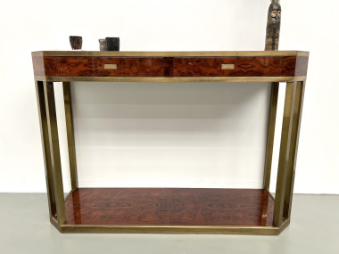 Console laquée Jean-Claude Mahey, vue 5