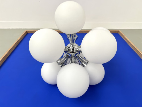 Plafonnier "Spoutnik" space age, années 60, vue 9