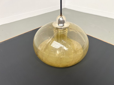 Suspension en pâte de verre soufflé, années 70, vue 6