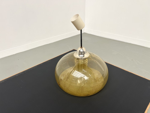 Suspension en pâte de verre soufflé, années 70, vue 7