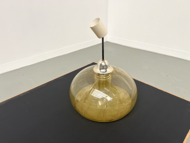 Suspension en pâte de verre soufflé, années 70, vue 7