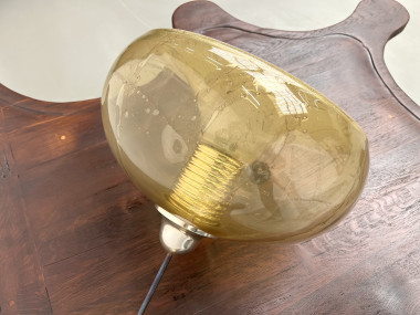 Suspension en pâte de verre soufflé, années 70, vue 15