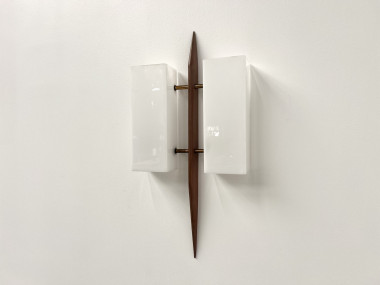 Applique murale scandinave des années 70, vue 2