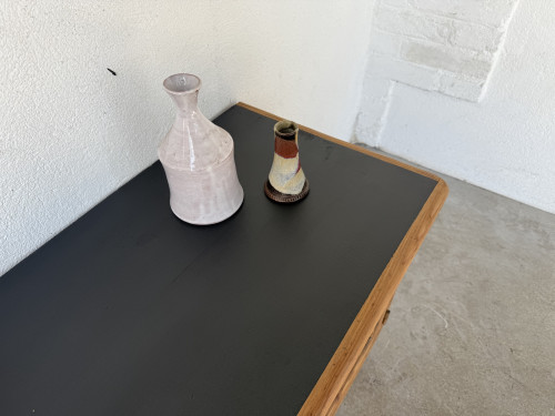 Petit meuble de rangement en pin à 2 portes, vue 13