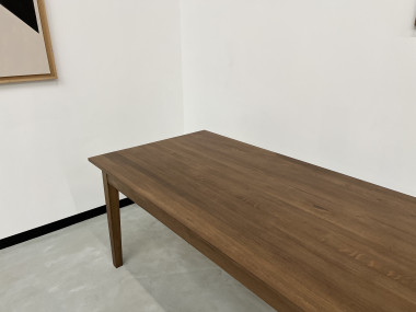Grande table de ferme 300 X 90 cm "Dark Brown", vue 9