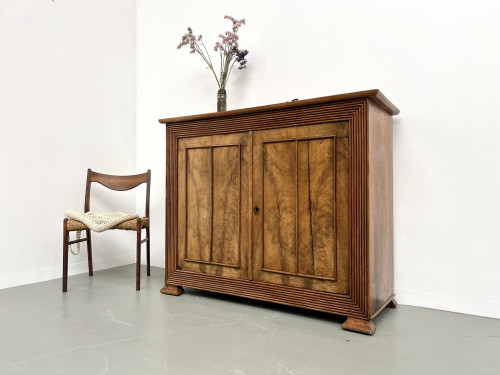 Grand buffet art déco en noyer, 1930, vue 3