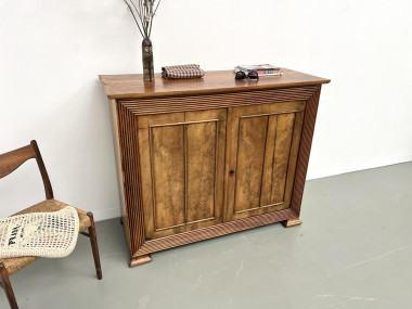Grand buffet art déco en noyer, 1930, vue 6