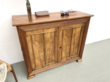 Grand buffet art déco en noyer, 1930, vue 7