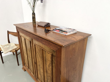 Grand buffet art déco en noyer, 1930, vue 10