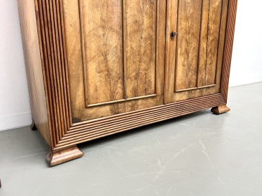 Grand buffet art déco en noyer, 1930, vue 17