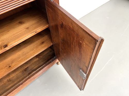 Grand buffet art déco en noyer, 1930, vue 28