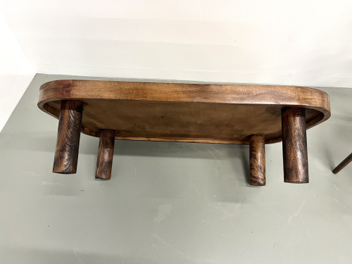Table basse rectangulaire Roger Capron, modèle "Herbiers", vue 9