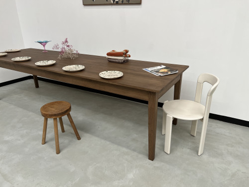 Grande table de ferme 300 X 90 cm "Dark Brown", vue 16
