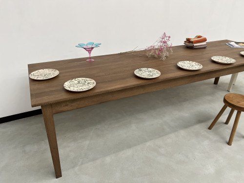 Grande table de ferme 300 X 90 cm "Dark Brown", vue 20