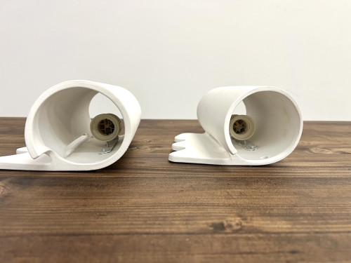 Paire d'appliques en céramique, circa 1990, vue 12