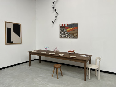Grande table de ferme 300 X 90 cm "Dark Brown", vue 21