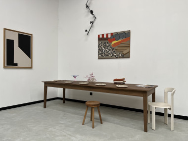 Grande table de ferme 300 X 90 cm "Dark Brown", vue 23