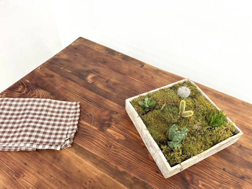 Très grande table de ferme en pin massif, années 50, vue 31