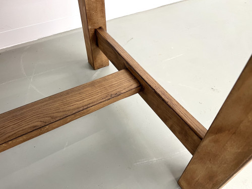 Table de ferme "campagne" en chêne, vue 15