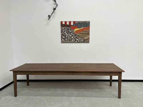 Grande table de ferme 300 X 90 cm "Dark Brown", vue 27