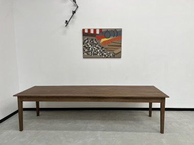 Grande table de ferme 300 X 90 cm "Dark Brown", vue 27