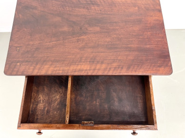 Petit bureau en noyer 1900, vue 7