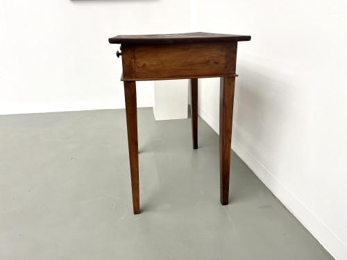 Petit bureau en noyer 1900, vue 9