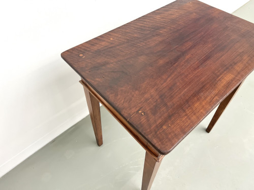 Petit bureau en noyer 1900, vue 11
