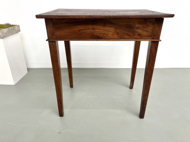 Petit bureau en noyer 1900, vue 14
