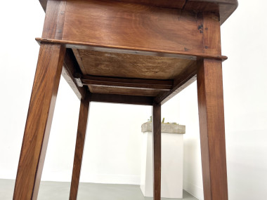 Petit bureau en noyer 1900, vue 18