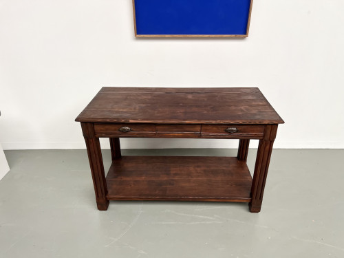 Petite table drapière en pin des années 50, vue 3