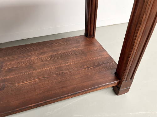 Petite table drapière en pin des années 50, vue 9