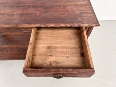 Petite table drapière en pin des années 50, vue 13