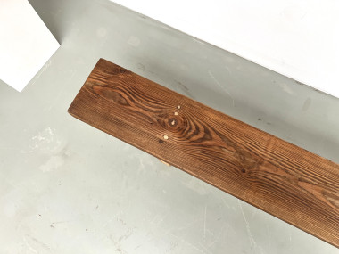 Banc moderniste en pin Circa 1950, vue 7