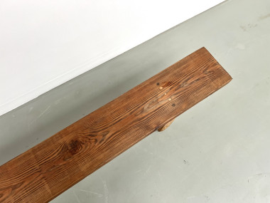 Banc moderniste en pin Circa 1950, vue 9