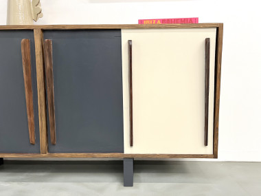 Enfilade française en pin, esprit Perriand / Prouvé – circa 1950, vue 12