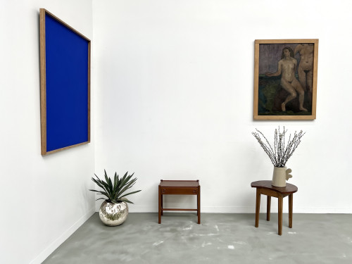 Chevet en teck sculpté, Arne Wahl Iversen, vue 1