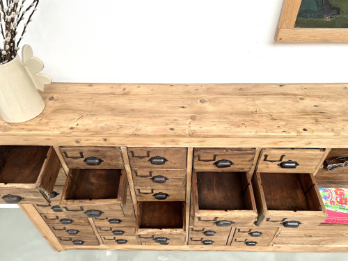 Meuble de métier à 35 tiroirs, Circa 1950, vue 15