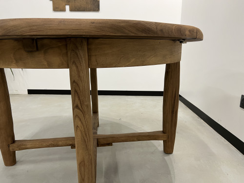 Table ronde brutaliste, circa 1960, vue 10