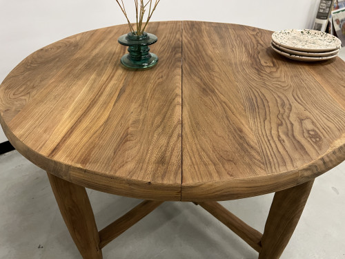 Table ronde brutaliste, circa 1960, vue 15