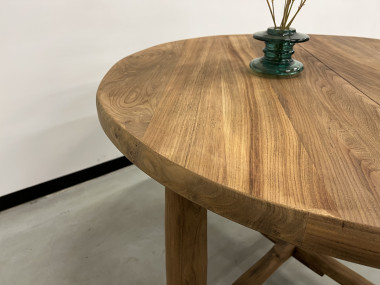 Table ronde brutaliste, circa 1960, vue 16