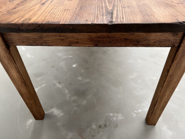 Grande table de ferme en pin, circa 1970, vue 34