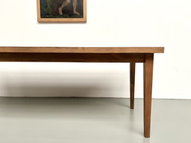 Table de ferme en pin – années 70, vue 4