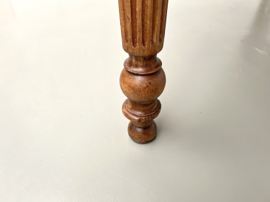 Table de ferme en noyer blond – circa 1900, vue 34
