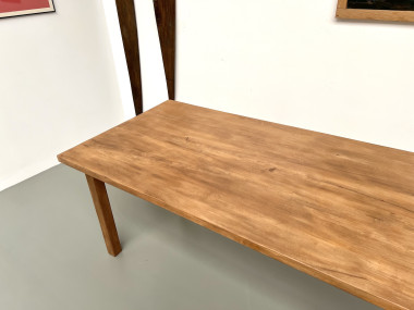 Table de ferme en hêtre massif, vue 5