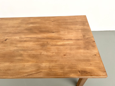 Table de ferme en hêtre massif, vue 6