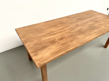 Table de ferme en hêtre massif, vue 12